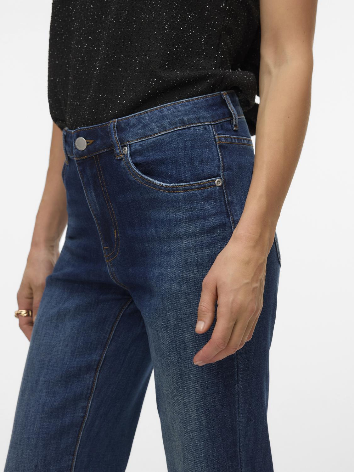 VMELLA Jeans - Dark Blue Denim - VERO MODA & VILA Bergvik